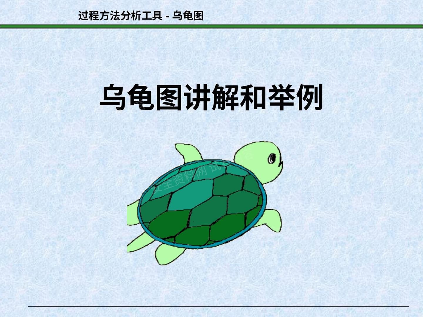 乌龟图讲解