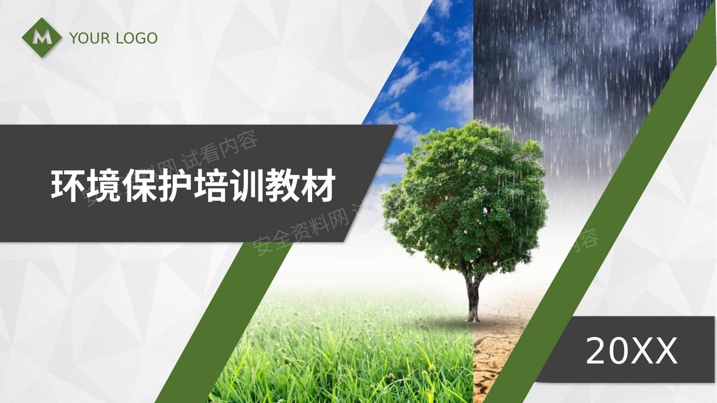 企业环保基础知识培训教材