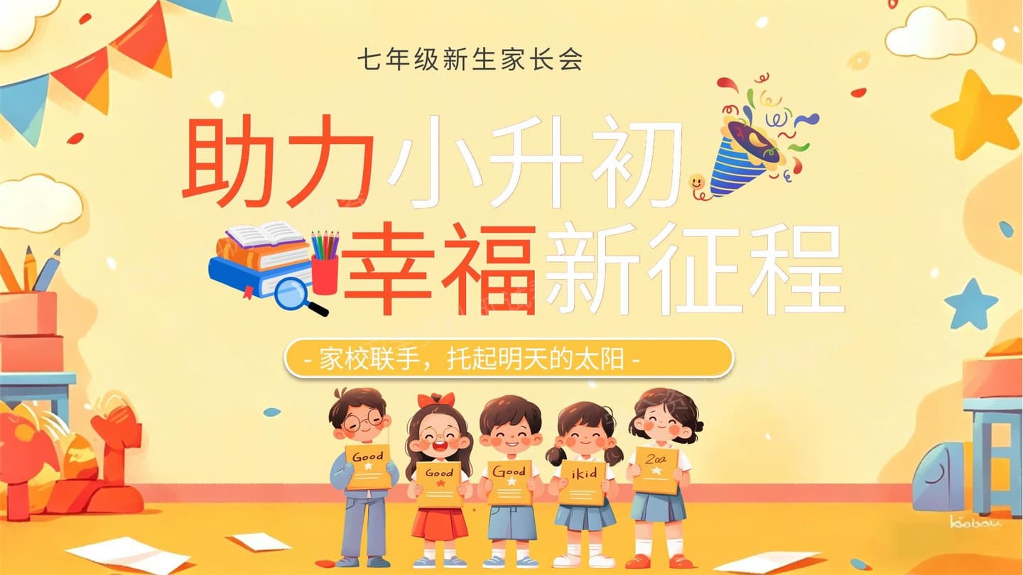 助力小升初幸福新征程