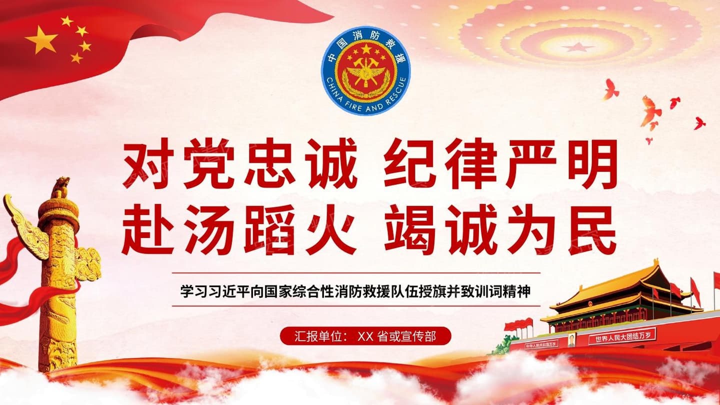 国家综合性消防救援队伍T