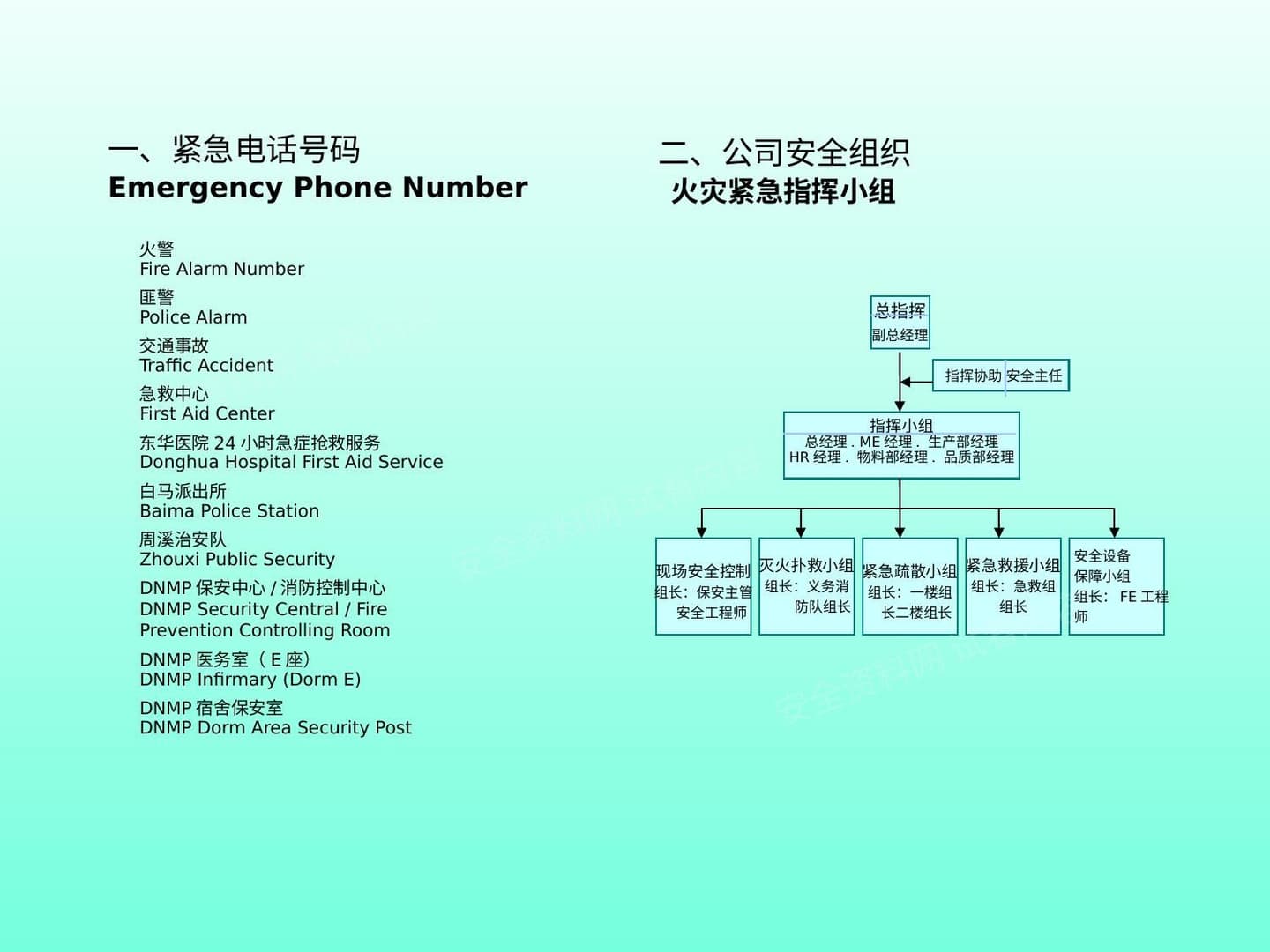 大集团员工安全手册
