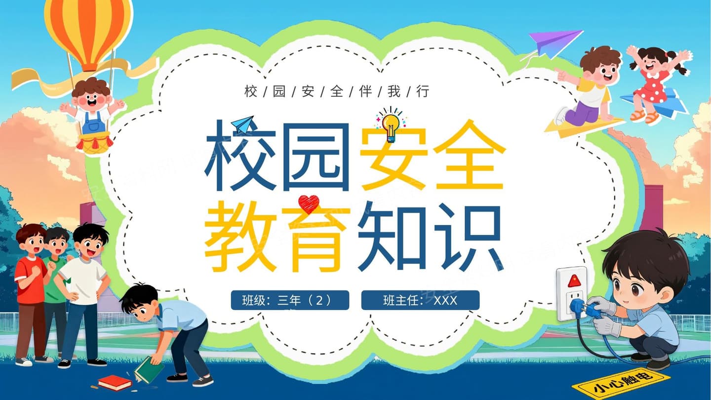 小学校园安全教育课件