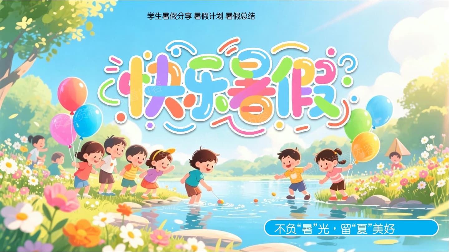 快乐暑假