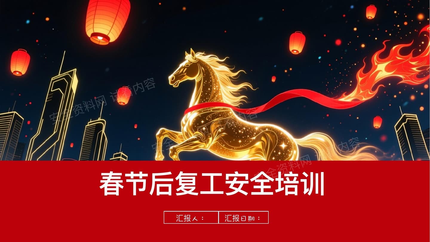 春节后开工第一课