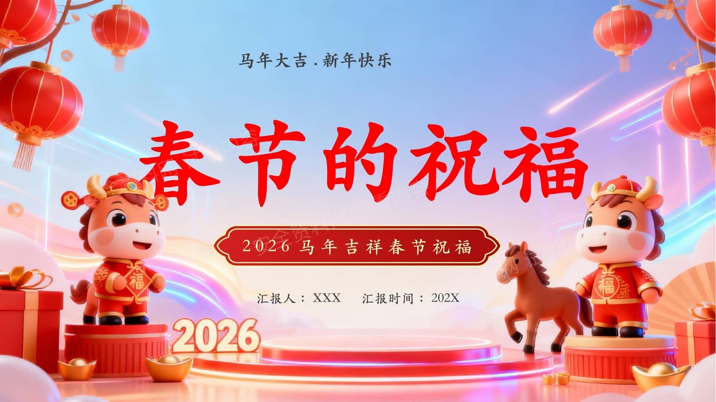 2026马年春节祝福