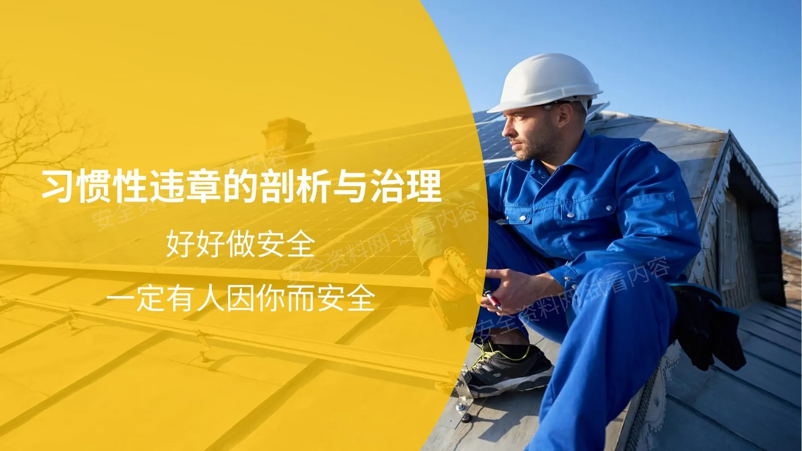 习惯性违章的剖析与治理 第 1 页预览