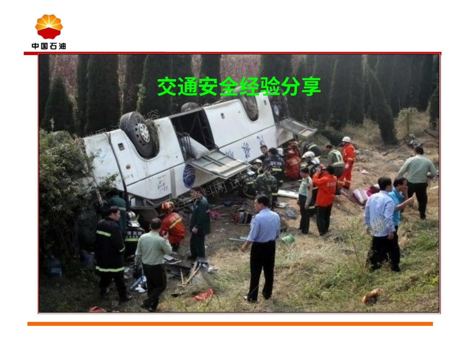 交通安全经验分享 第 1 页预览