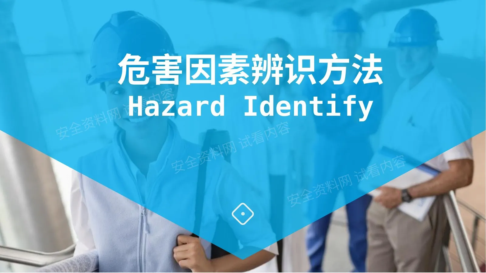 危害因素辨识方法 第 1 页预览