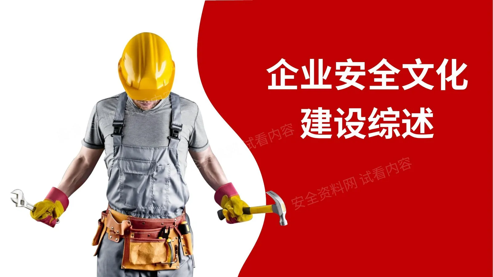 安全文化建设综述 第 1 页预览
