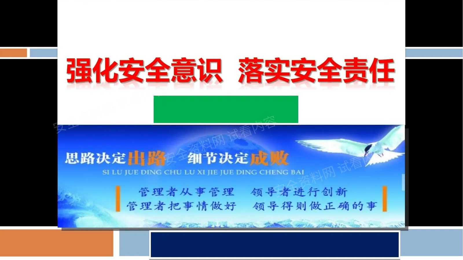 安全隐患排查专题培训 第 1 页预览