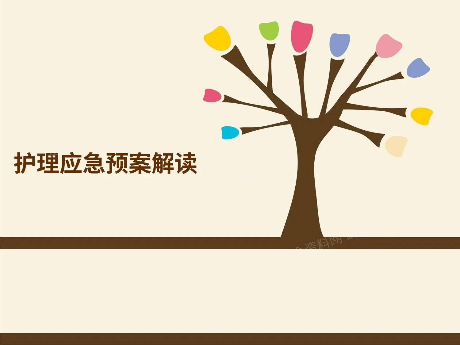 护理应急预案解读 第 1 页预览