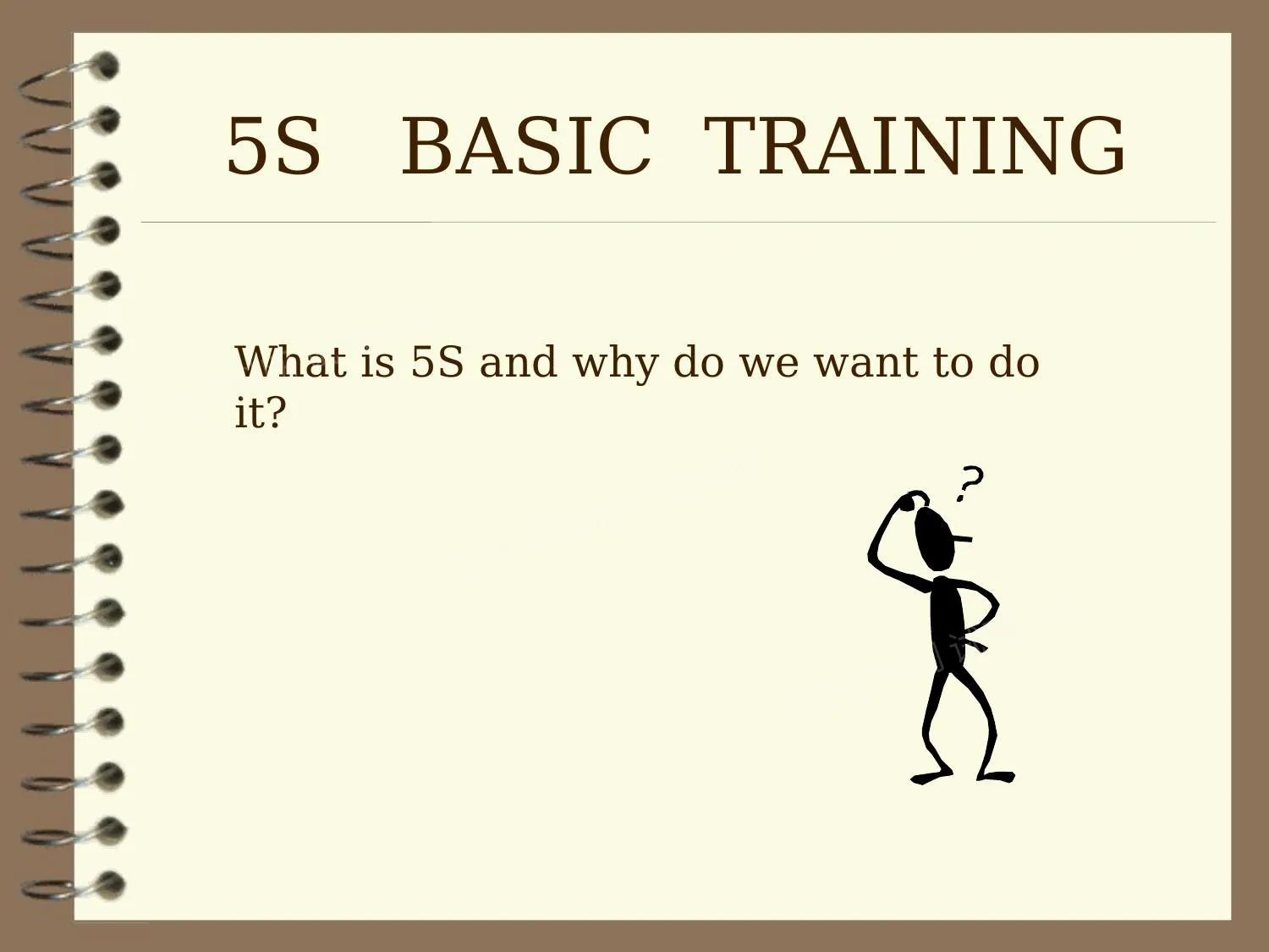 5SBASICTRAINING 第 1 页预览